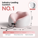 Travel in Total Comfort with Our Ergonomic Memory Foam Neck Pillow