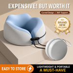 Travel in Total Comfort with Our Ergonomic Memory Foam Neck Pillow