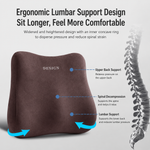 Ergonomic Memory Foam Car Seat Cushion for Everyday Comfort