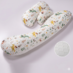 U shaped Premium Pregnancy Pillow for Sleeping | Full Body Maternity Support Pillow for Back, Belly, Hips & Legs