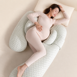U shaped Premium Pregnancy Pillow for Sleeping | Full Body Maternity Support Pillow for Back, Belly, Hips & Legs