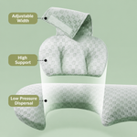 U shaped Premium Pregnancy Pillow for Sleeping | Full Body Maternity Support Pillow for Back, Belly, Hips & Legs